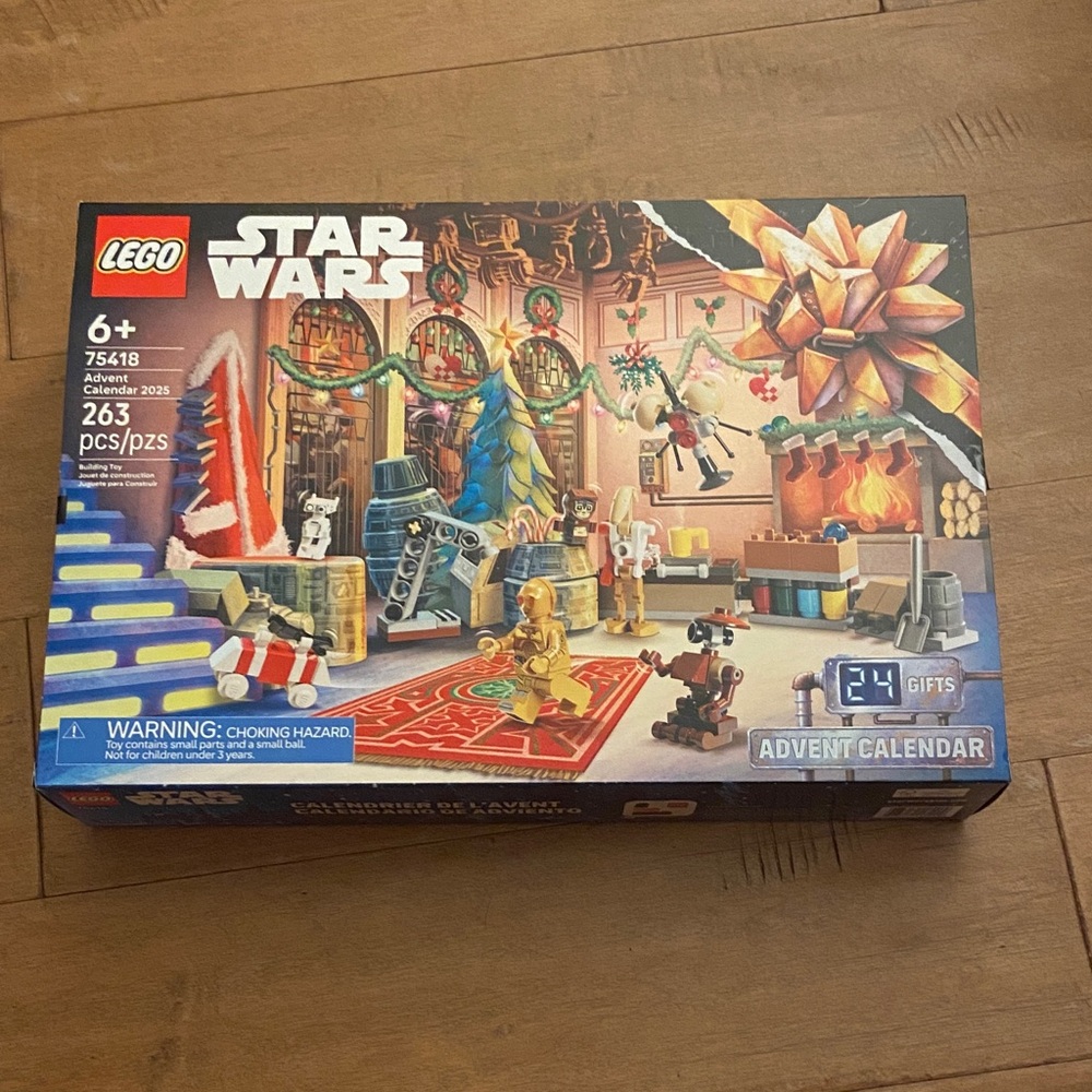 2025 Star Wars Lego advent calendar. New and unopened.